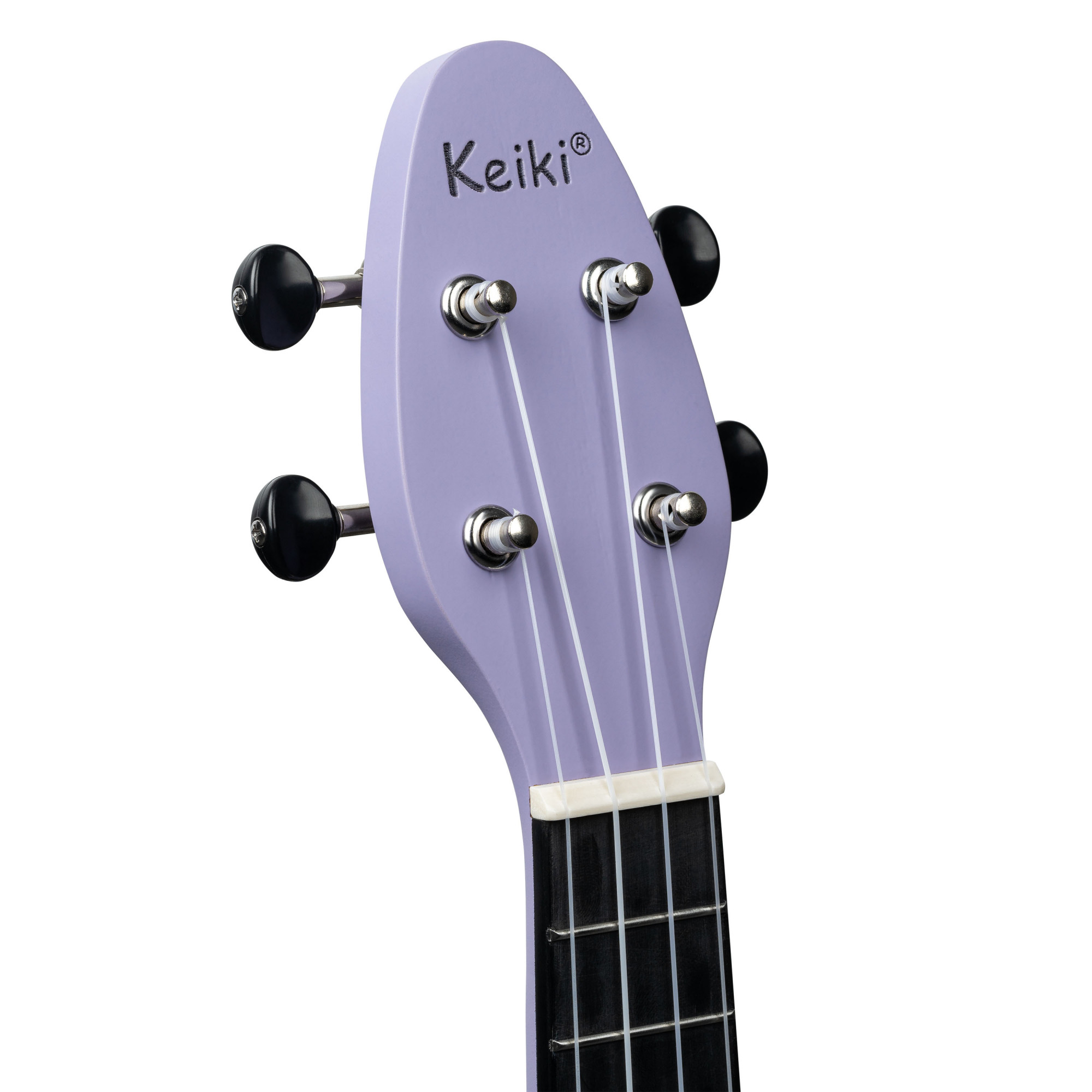 KEIKI K2 Serie Sopran Ukulele Set - Agathis / ABS Lavender Field (K2-LAF)