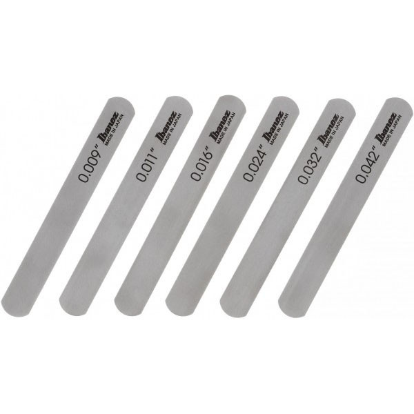 IBANEZ Prestige Nut File Set for Electric Guitars - (.009/.011/.016/.024/.032/.042) (4449EG6X)