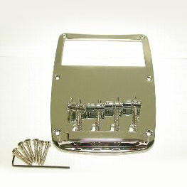 IBANEZ Bridge - 4 string in chrome for ATK series (2BB1A14C)