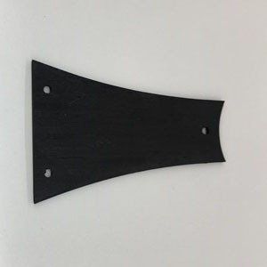 IBANEZ Truss Rod Cover - black stained for AFC125/151/155 (4TRC0002-RBK)