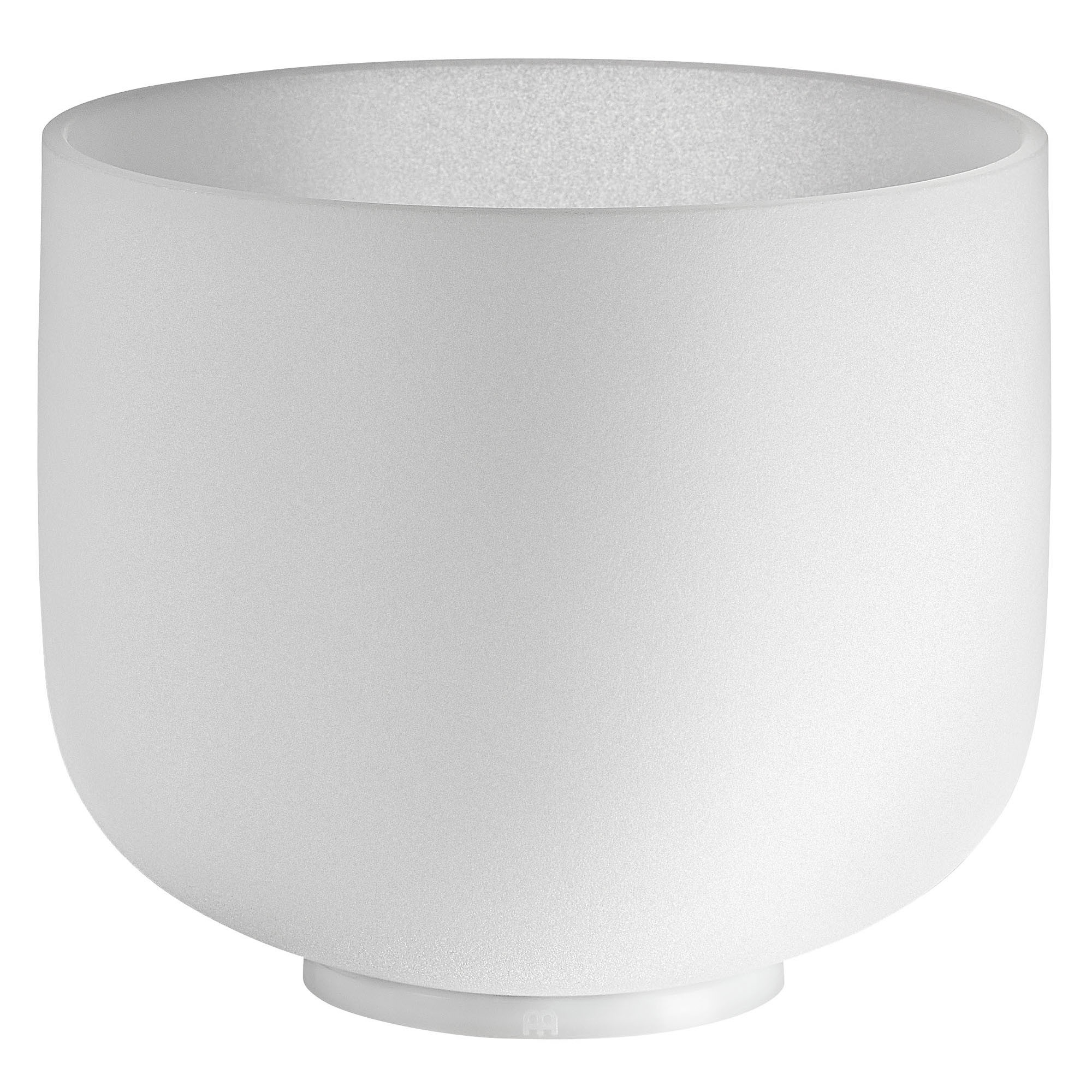 Meinl Sonic Energy 8" white-frosted Crystal Singing Bowl C5, 432 Hz, Wurzelchakra (CSB8C5)