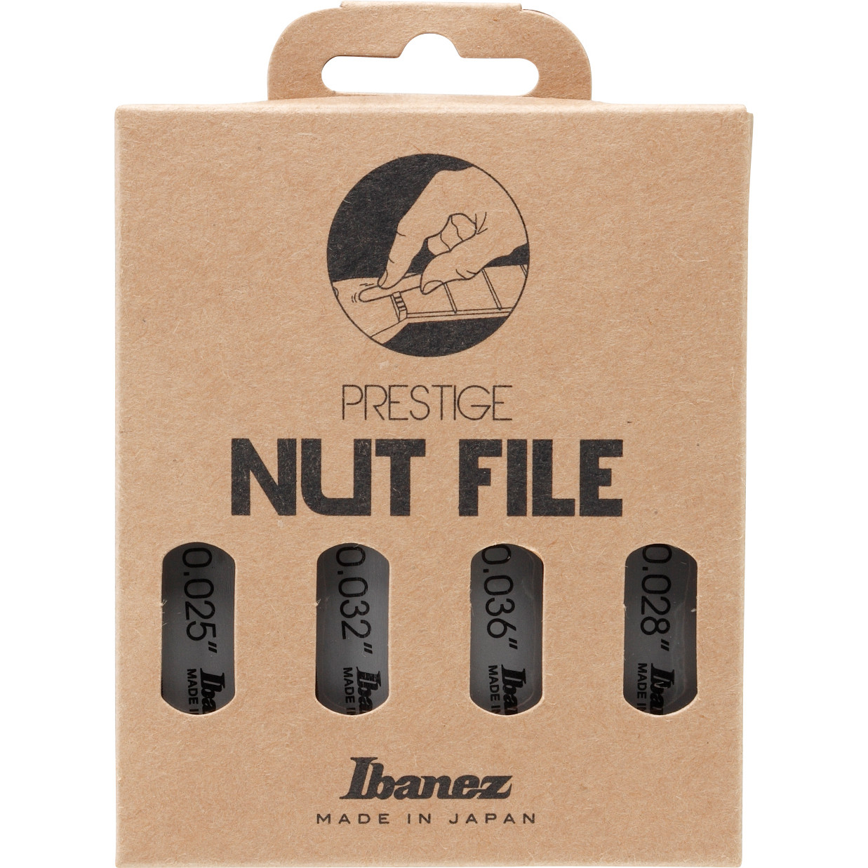 IBANEZ Nut File Set 4 pcs - 0,025 - 0,036 (4449UC4X)