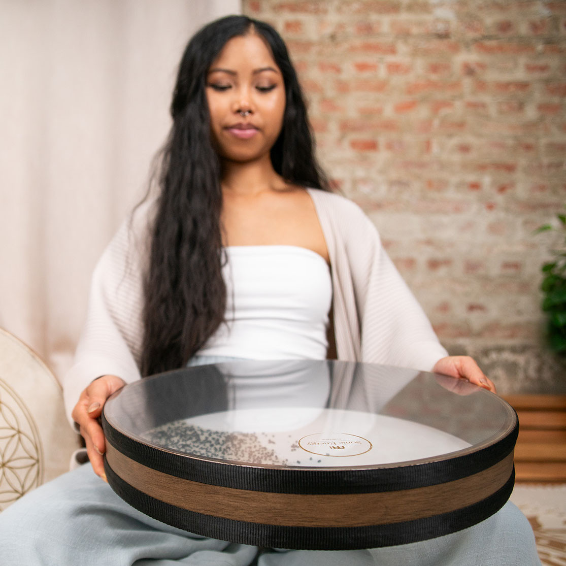 Meinl Sonic Energy Wave Drum 16" - Woven & True Feel Synthetic Head
 (WD16WB-WH)