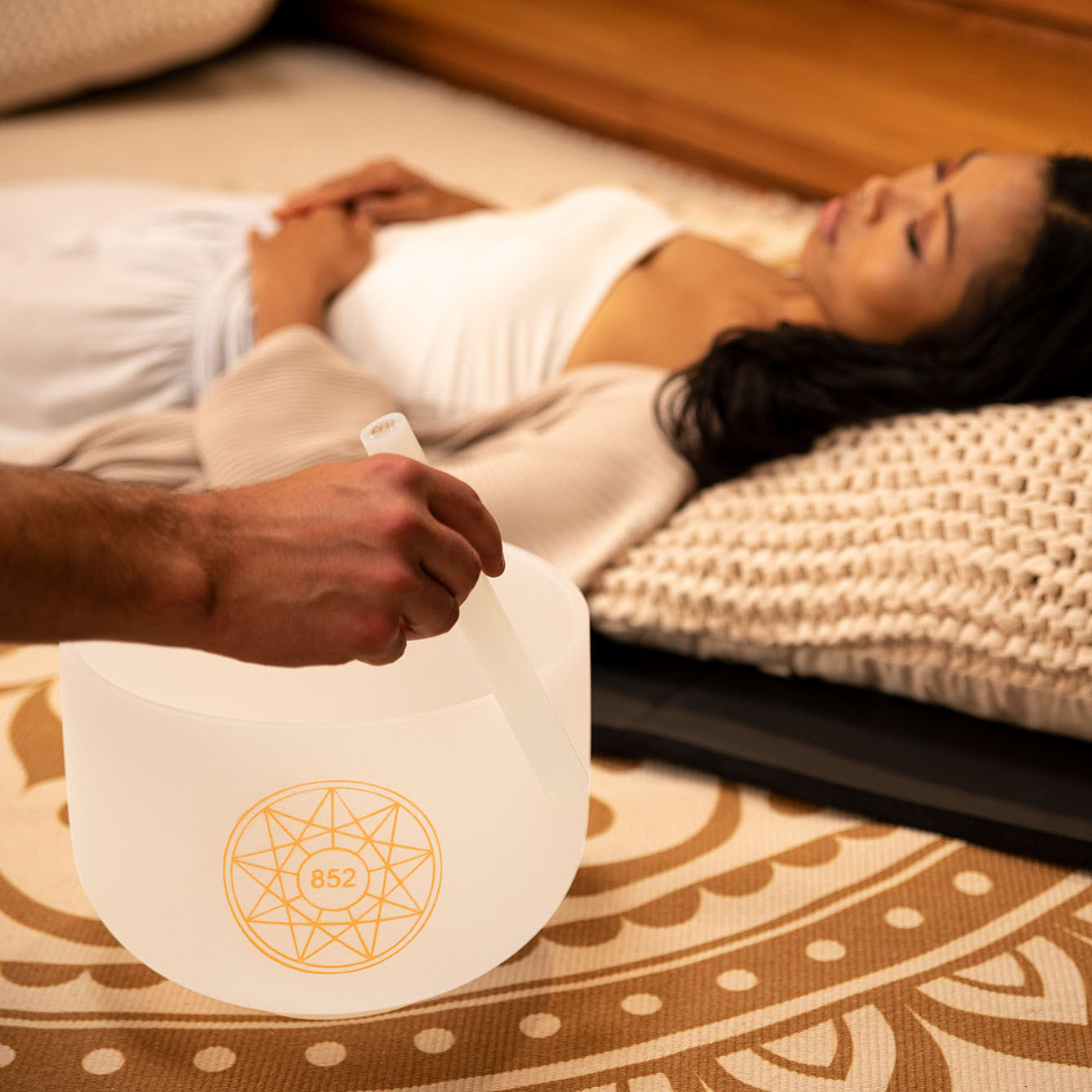 Meinl Sonic Energy 10" Solfeggio Crystal Singing Bowl La 852 Hz (SOLCSB10-852)