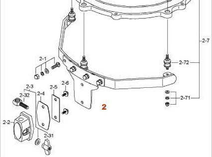 TAMA Starcast Mount (Superstar) - 16"  (MSM16)