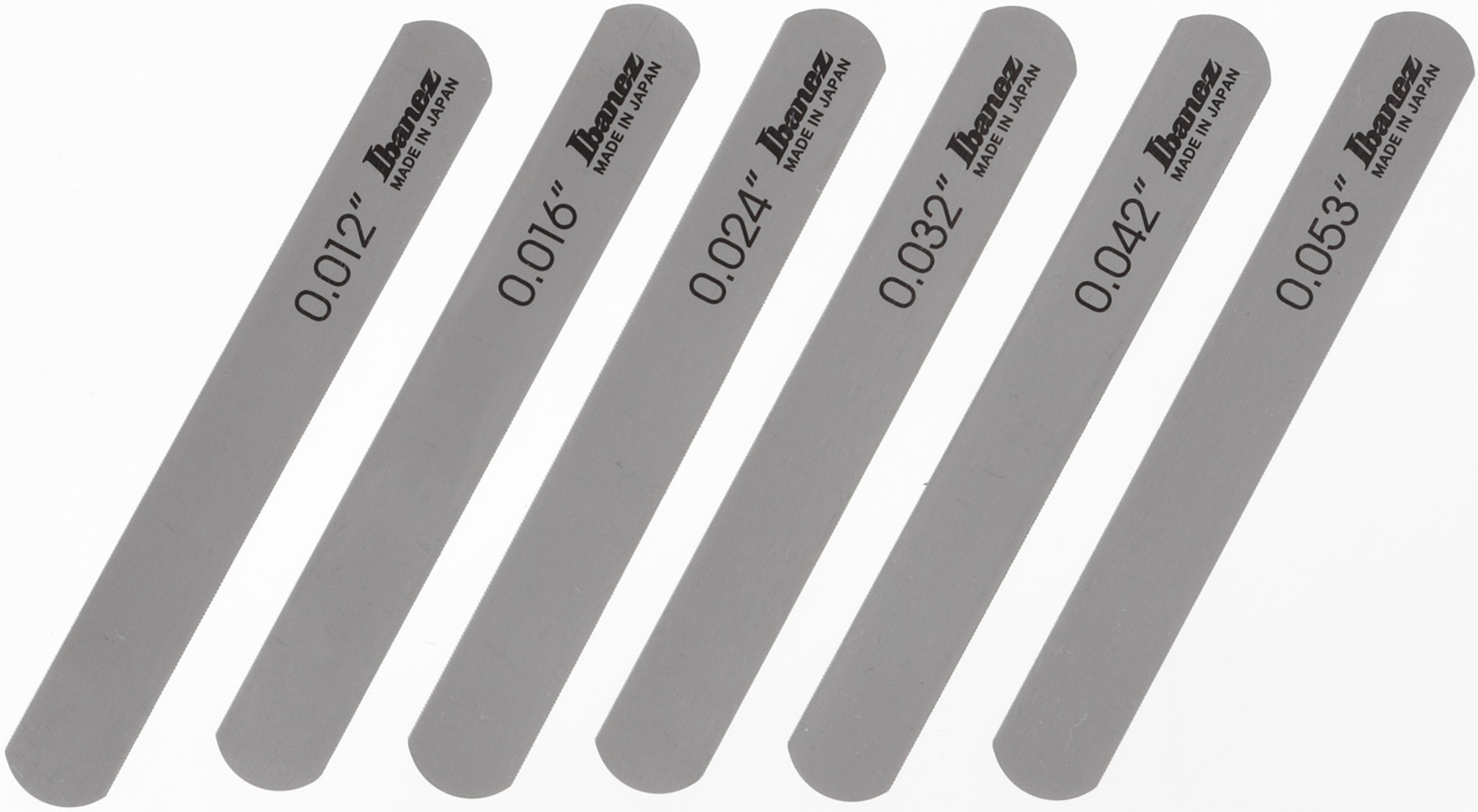 IBANEZ Nut File Set for Acoustic Guitar - .012/.016/.024/.032/.042/.053 (4449AC6X)