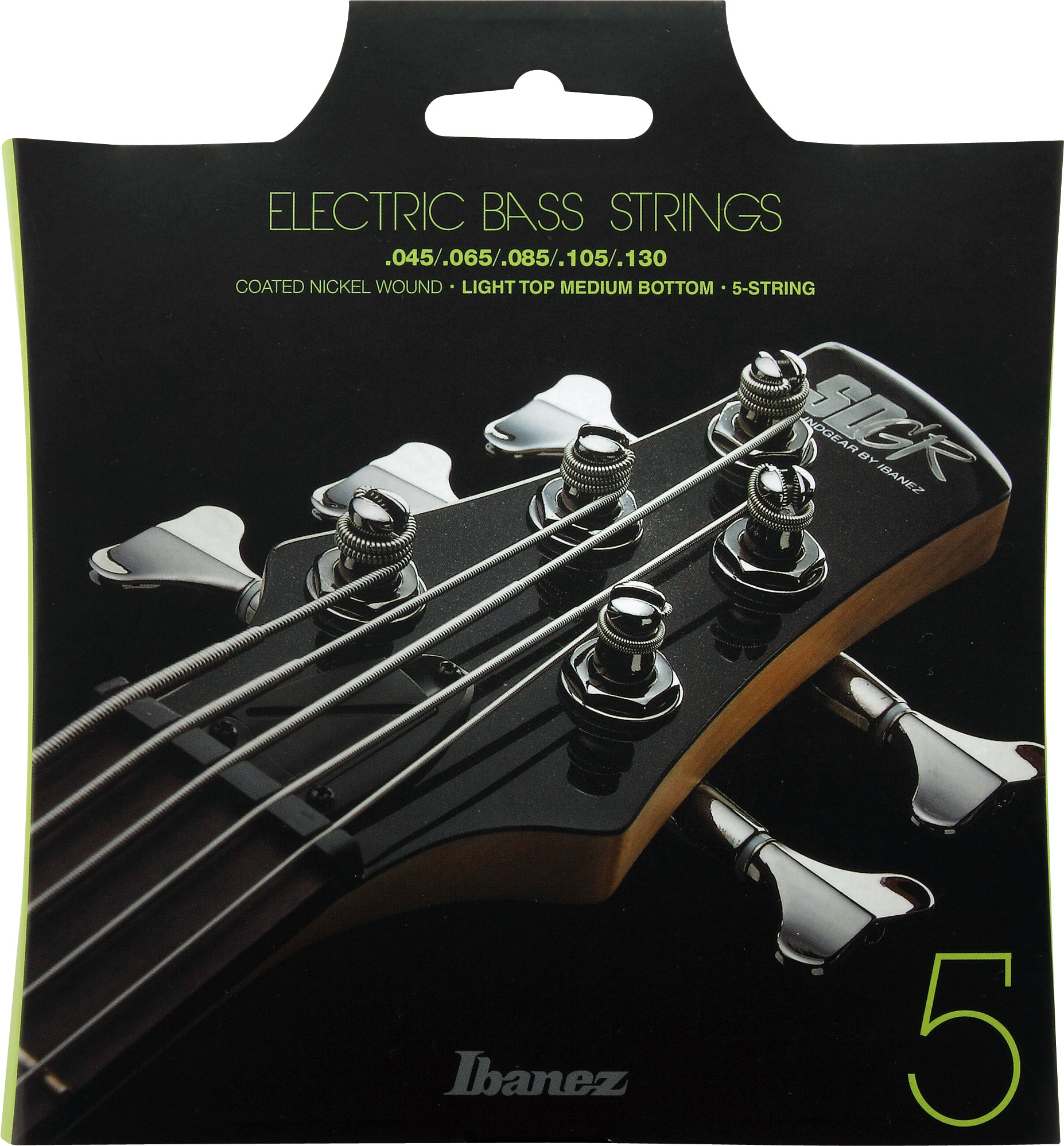 IBANEZ String Set for 5 String Bass - Light Top Medium Bottom (IEBS5C)