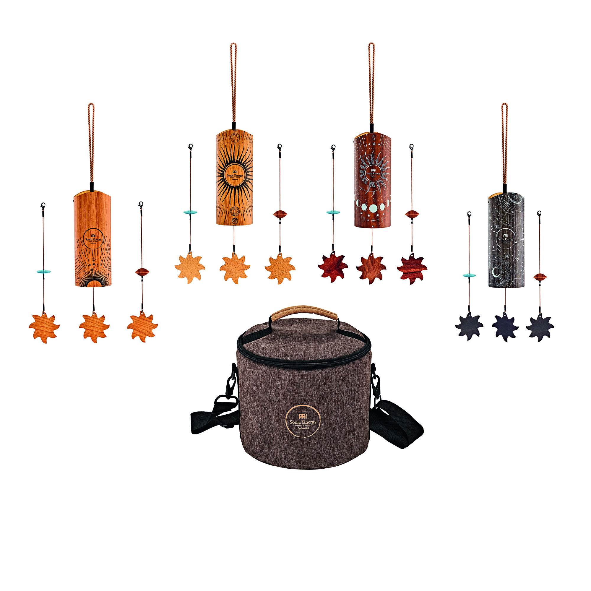 Meinl Sonic Energy Cosmic Bamboo Chime Set - 4 pcs, incl. Bag (CBCSET)
