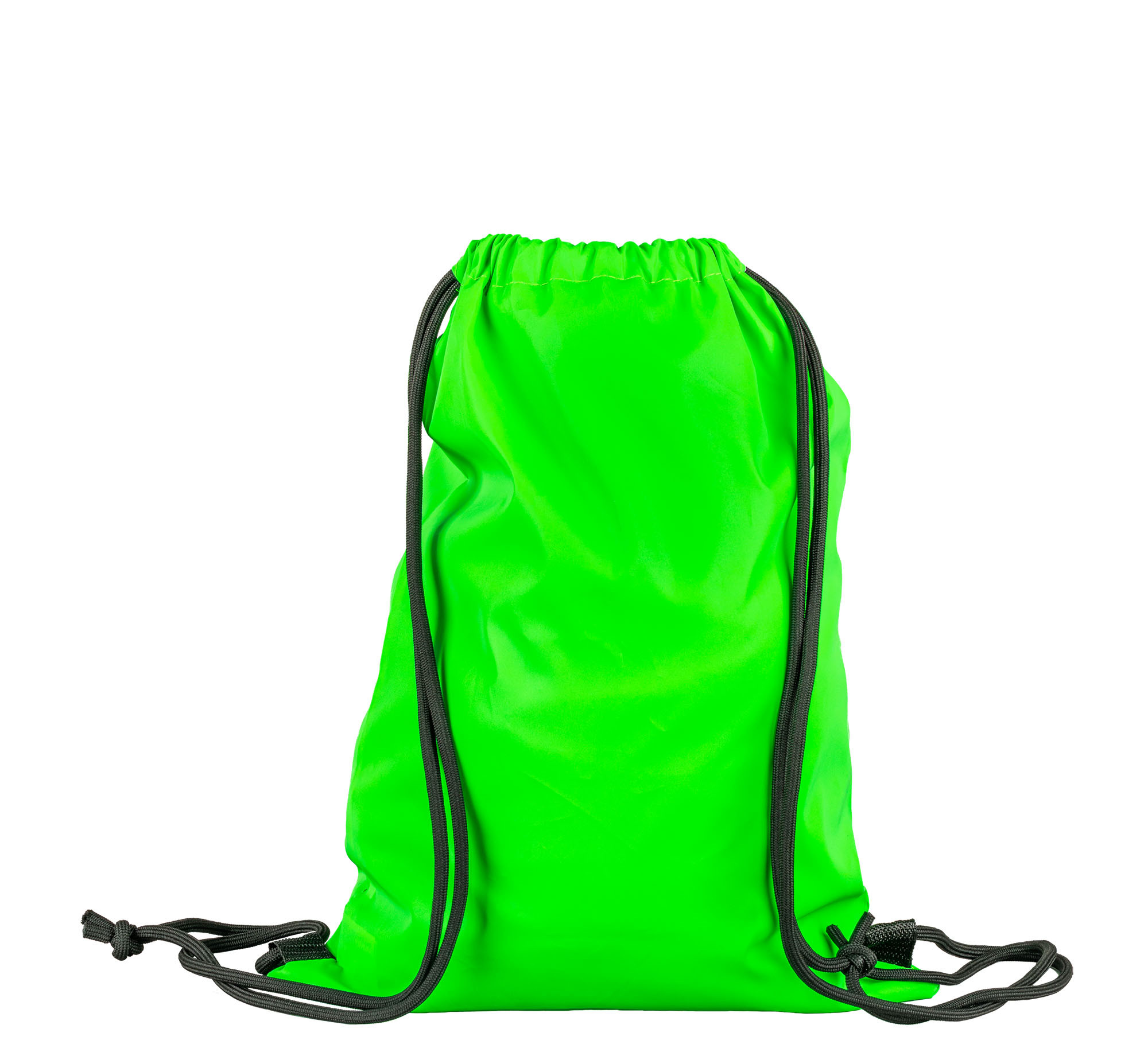 NINO Percussion Turnbeutel - Grün mit weißem, reflektierendem Logo (NI-GYMBAG-GR)