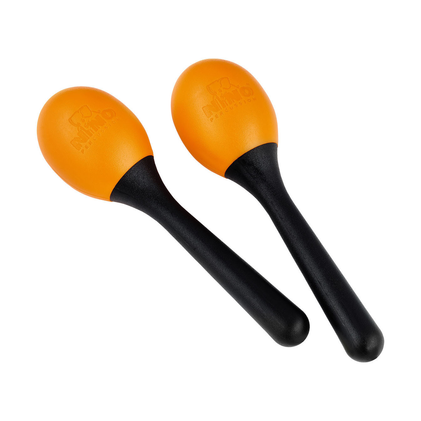 NINO Percussion Molded ABS Egg Maracas - 6" (NINO569OR)
