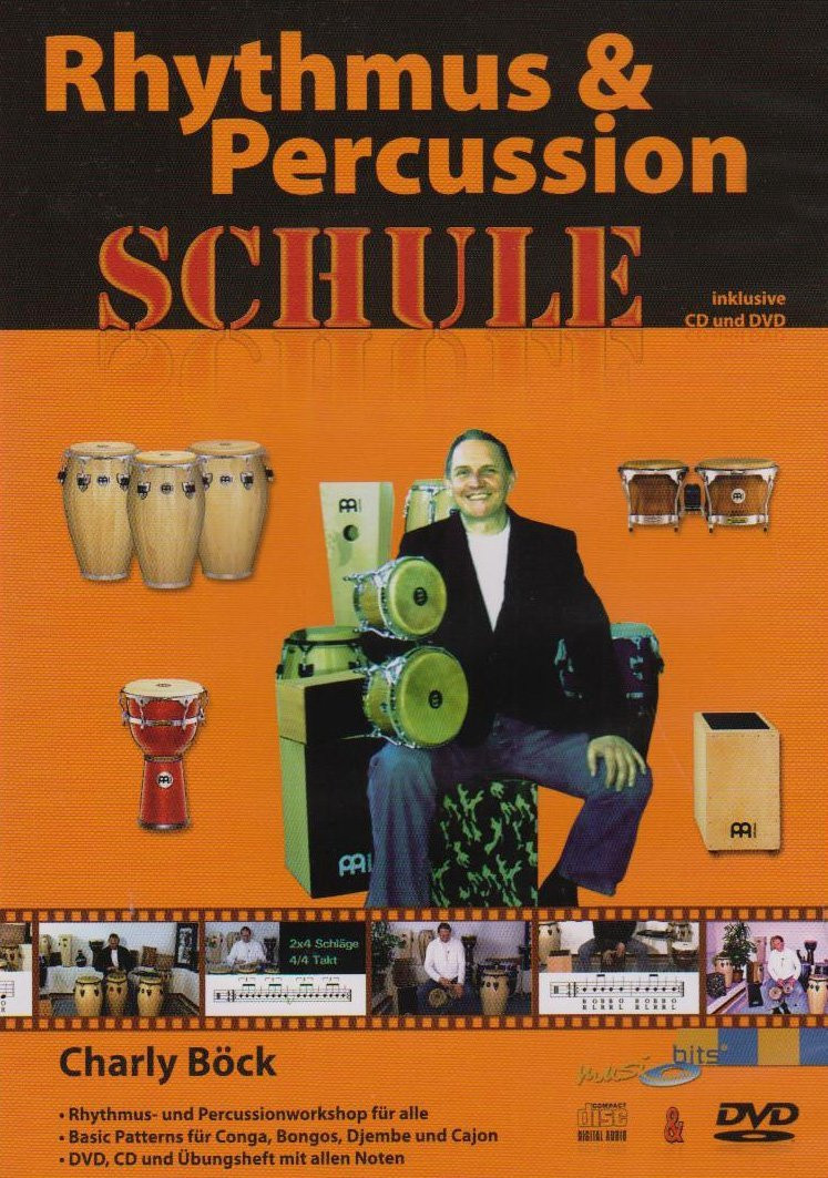 DVD Charly Böck "Rhythmus & Percussion Schule" (DVD15)