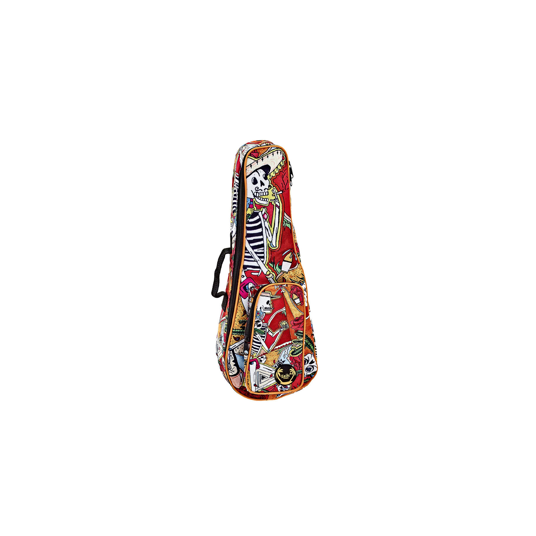 KEIKI Designer Serie Sopran Ukulele Bag - El Muerto (KUB-EM-SO)