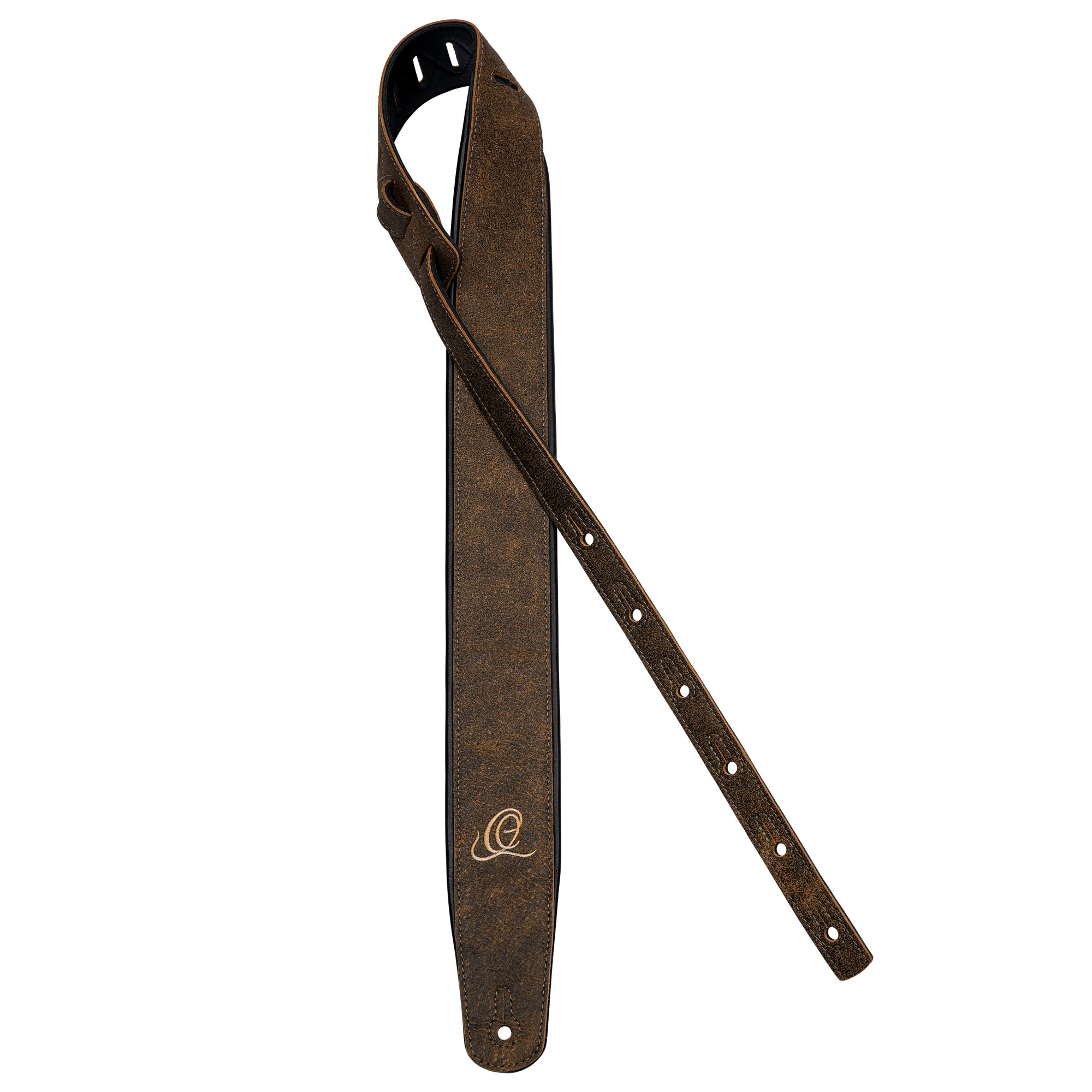 ORTEGA Genuine-Leather Guitar-Strap - Desert Stone (OSAR-3)