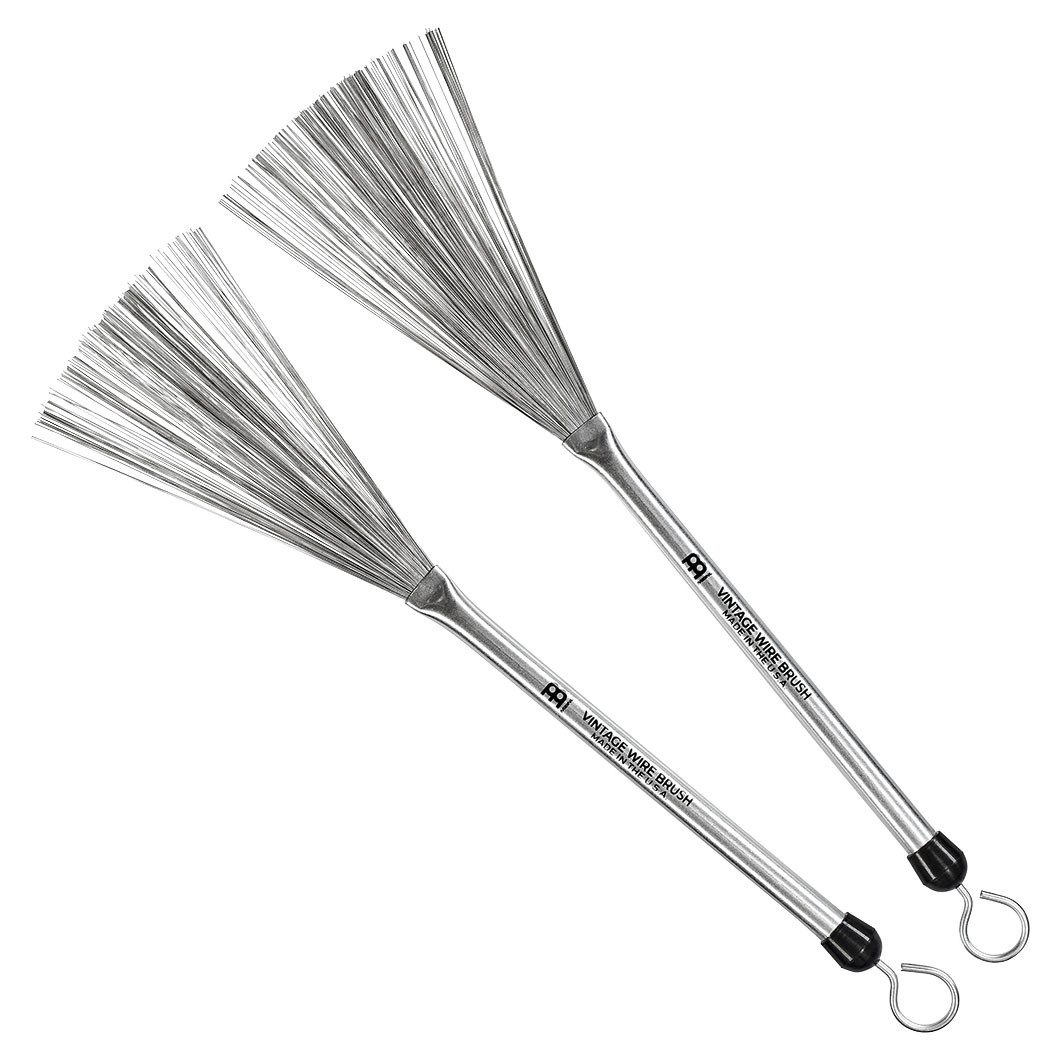 MEINL Stick & Brush Vintage Wire Brush - 0.013" Wire Abstand (SB309)