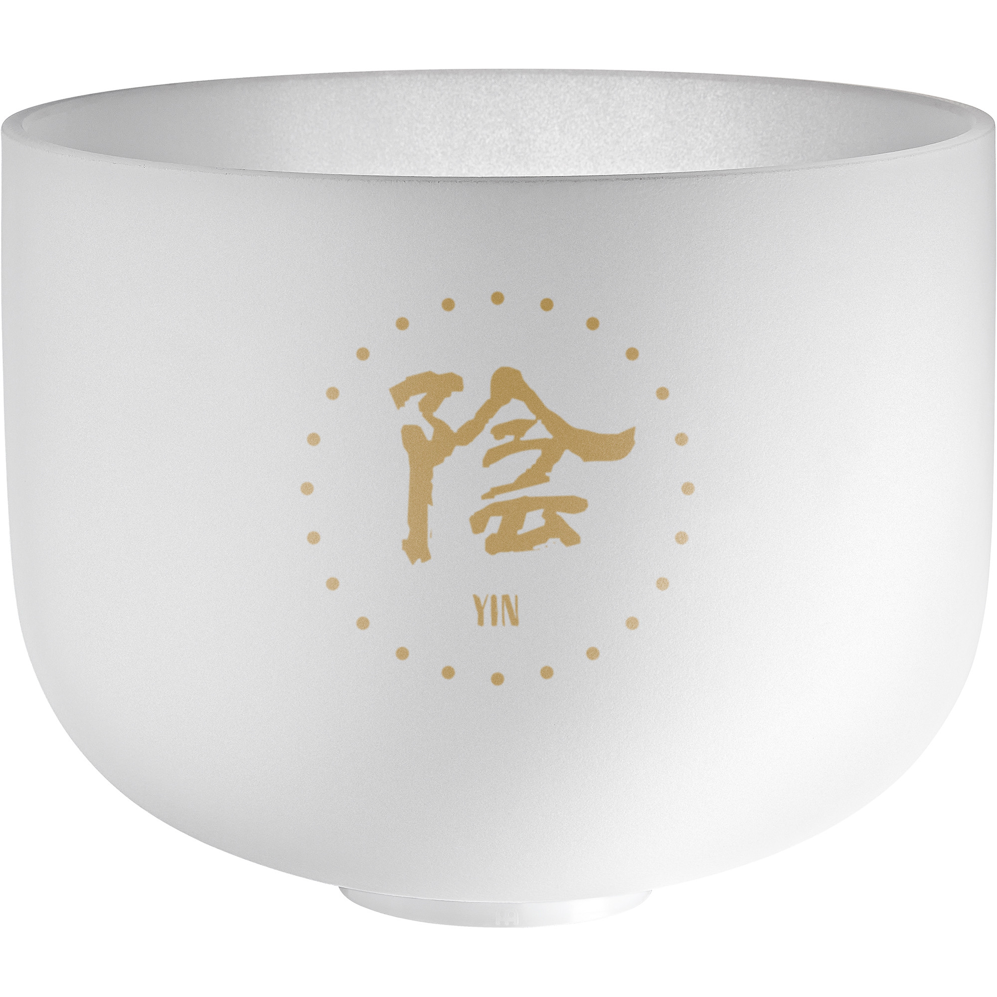 Meinl Sonic Energy 12" TCM Crystal Singing Bowl, Yin 210,42 Hz (TCMCSB12-YN)