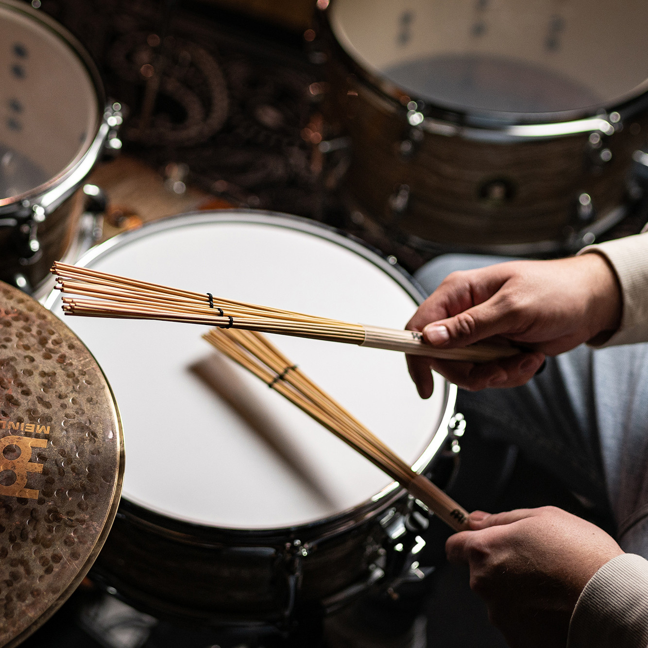 MEINL Stick & Brush - Bamboo Brush Multi-Rod (SB205)