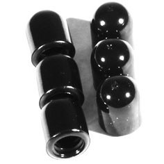 MEINL Percussion Cover Cap rubber (6-pc set) - for MEINL 0,31 inch clamp screw (CAPS-01)