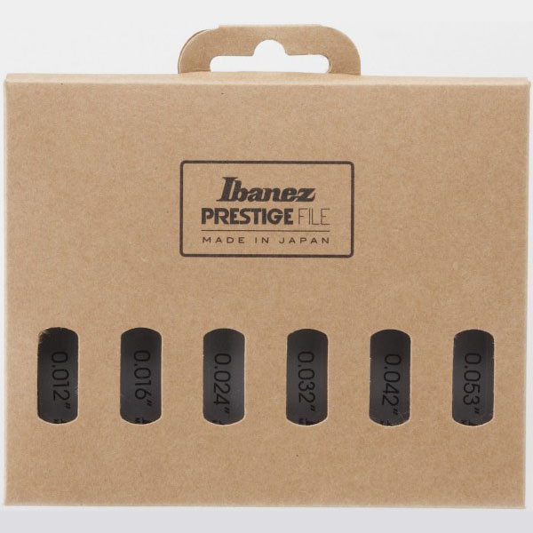 IBANEZ Nut File Set for Acoustic Guitar - .012/.016/.024/.032/.042/.053 (4449AC6X)