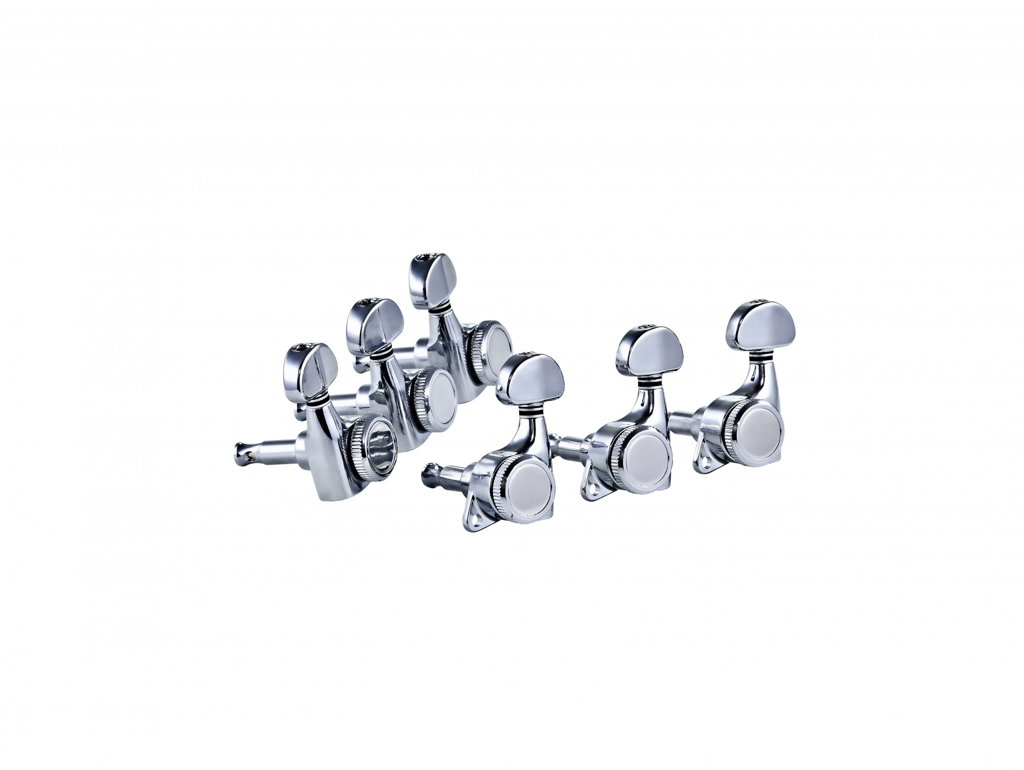 ORTEGA 3+3 Guitar Locking Tuning Machines - Chrome (OTMLOCK33-CR)