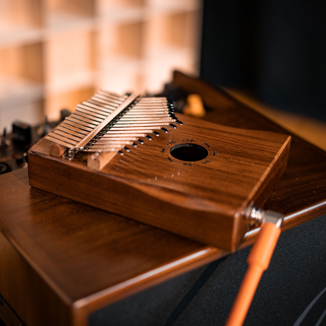 ORTEGA Lizard Serie Kalimba 17 Töne - Solid Acacia (OKB1E)