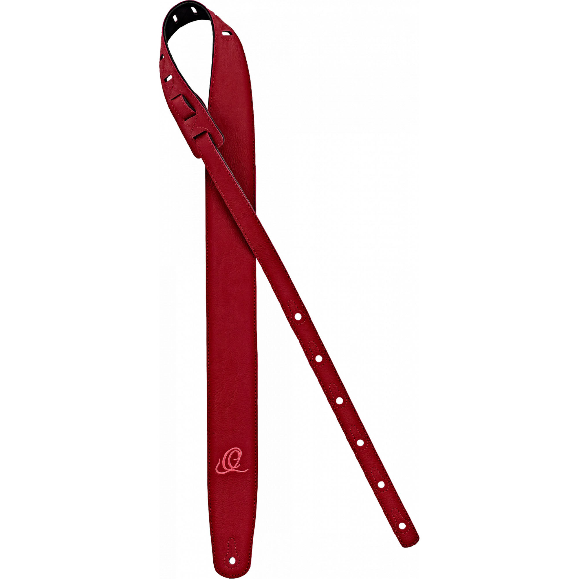 ORTEGA Vegan Series Guitar-Strap - Red (OSVG-RD)