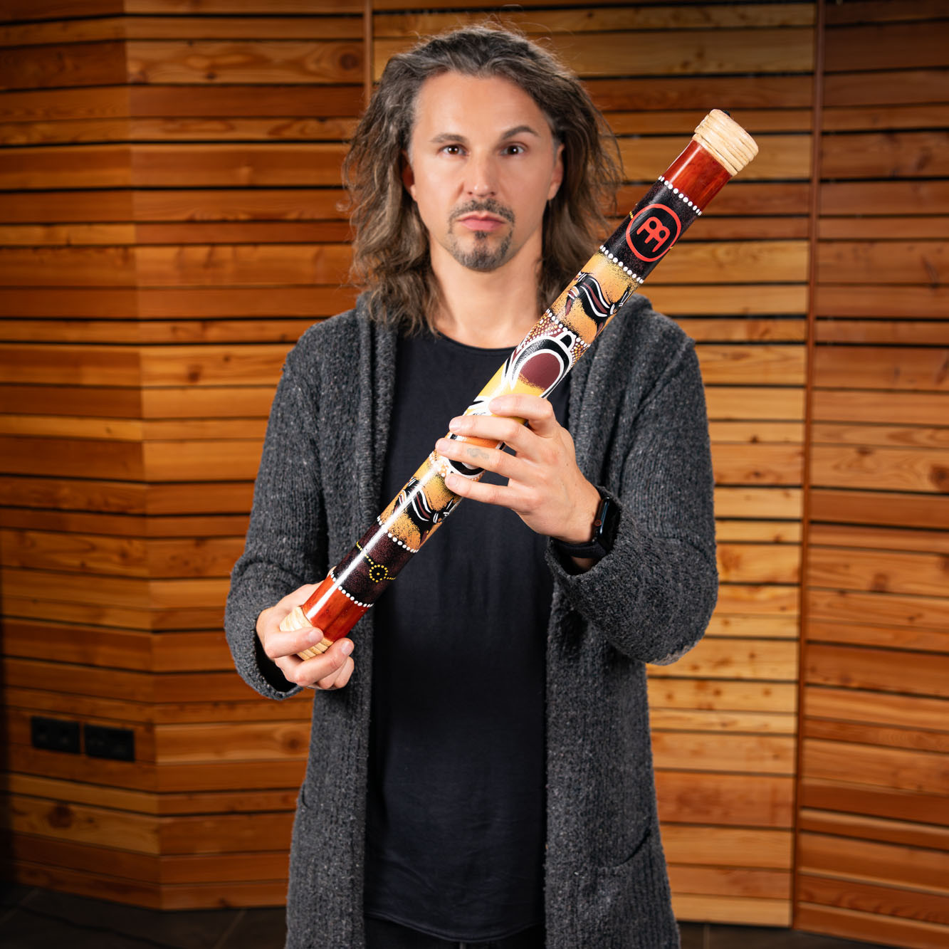 MEINL Percussion Wood Series Rainstick - 24" (RS1R-M)