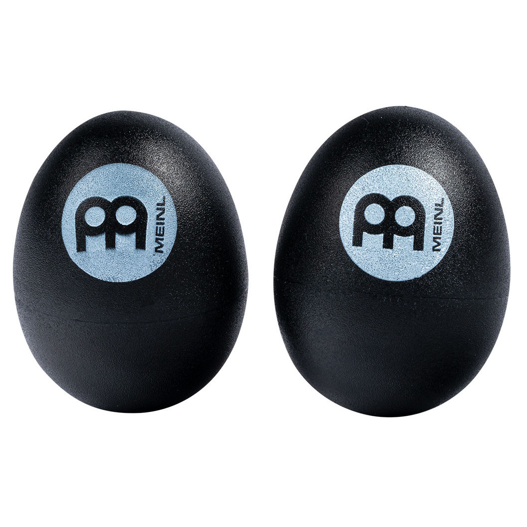 MEINL Percussion Egg Shaker Pair - Black (ES2-BK)