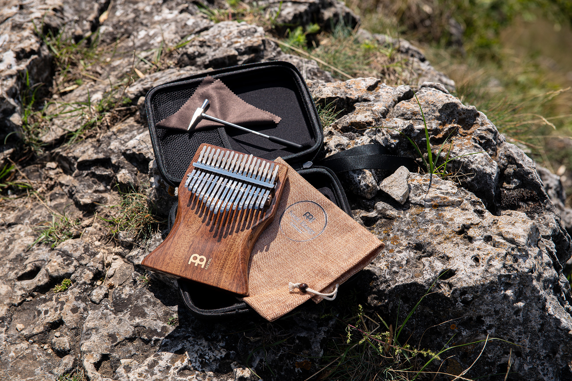 Meinl Sonic Energy Solid Kalimba, 17 Töne, Sapele (KL1702S)