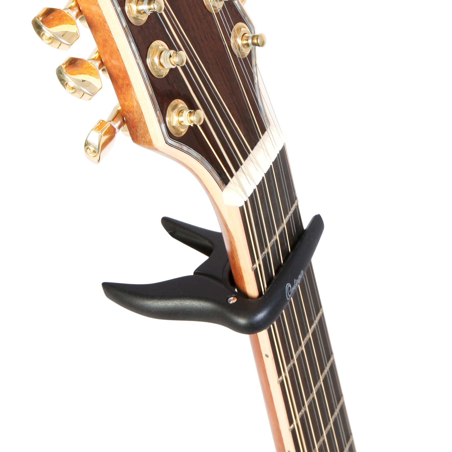 ORTEGA Curved Guitar Capo - Black (OCAPOCV-SBK)