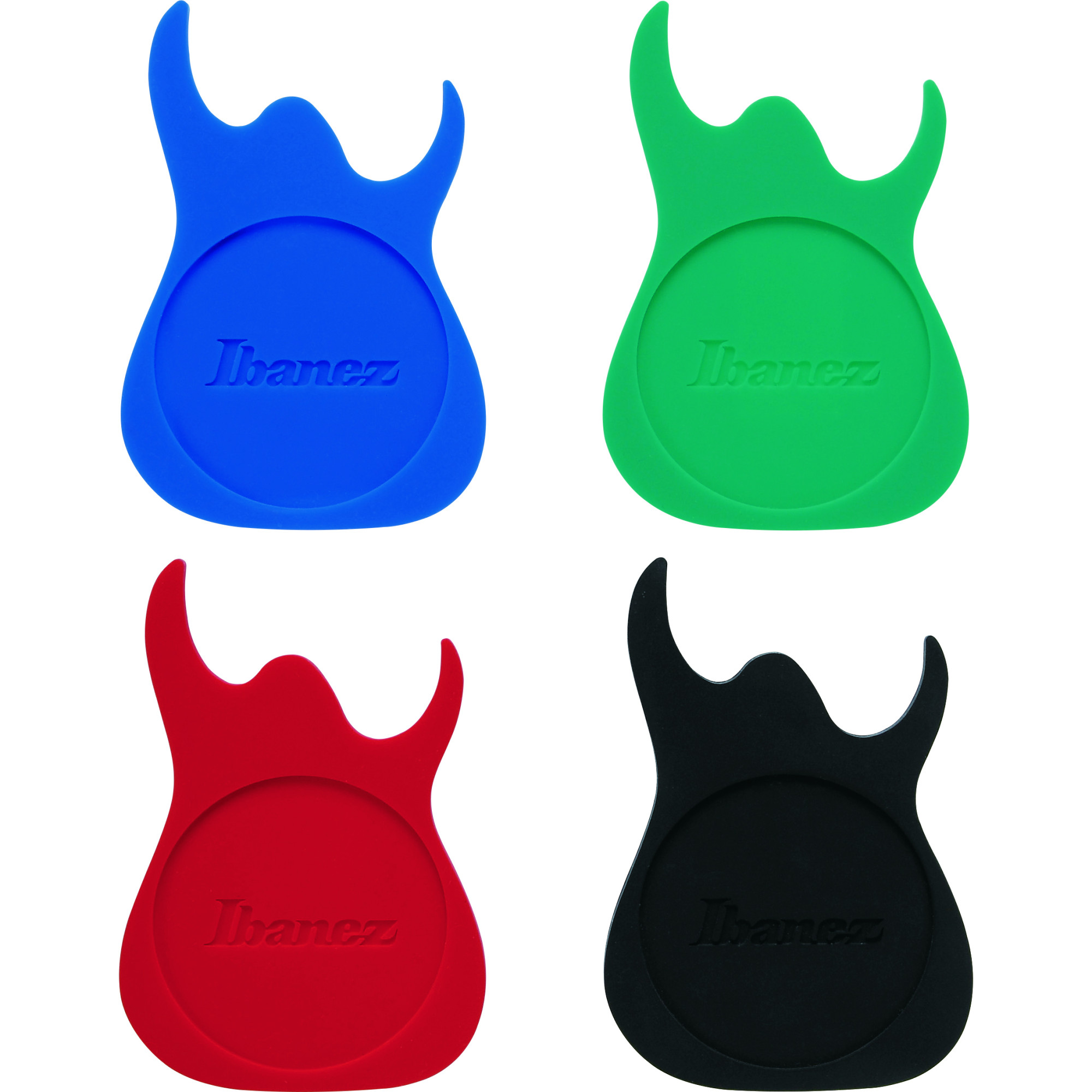 IBANEZ Getränkeuntersetzer aus Kunststoff - 4 Stück (ICT10RG)