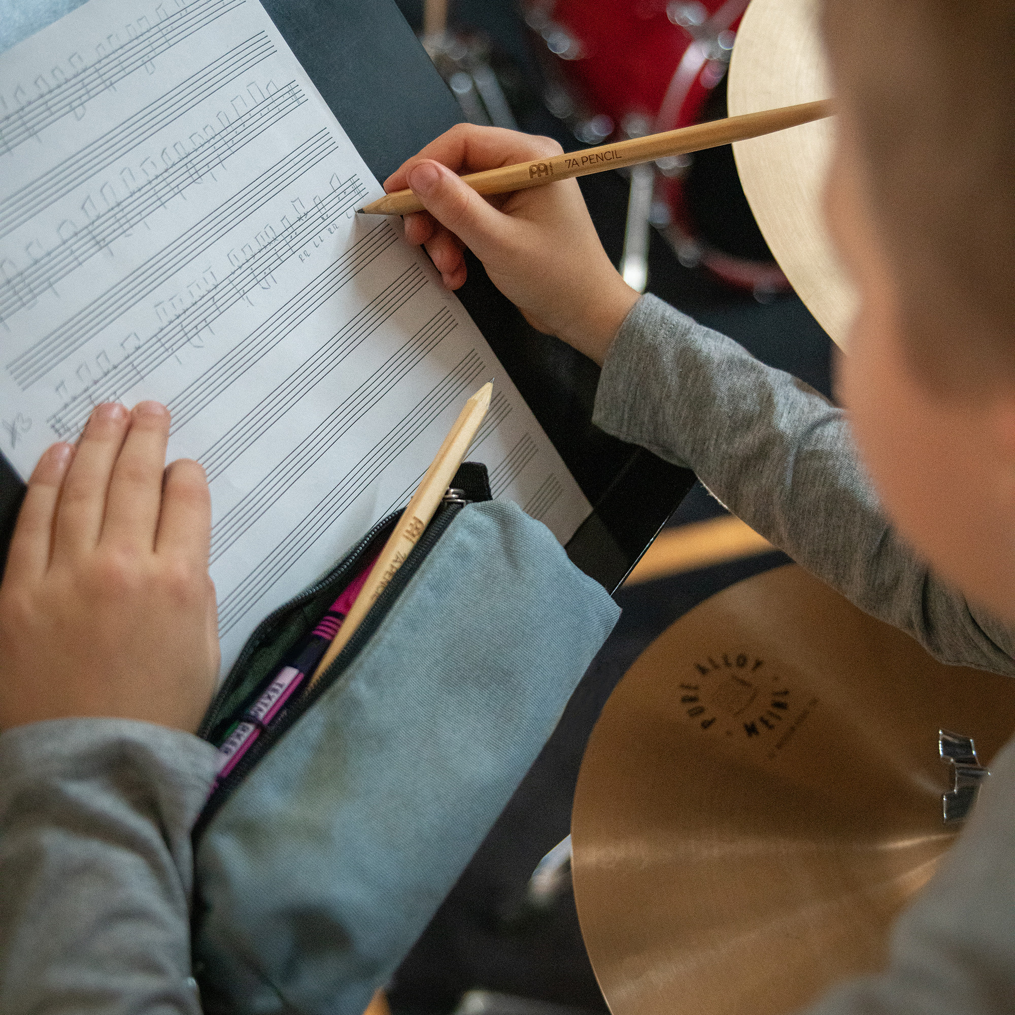 MEINL Stick & Brush - 7A Drumstick Pencil  (SB511)