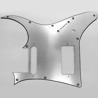 IBANEZ pickguard - Aluminium hairline APEX20 (4PG1MA0028)
