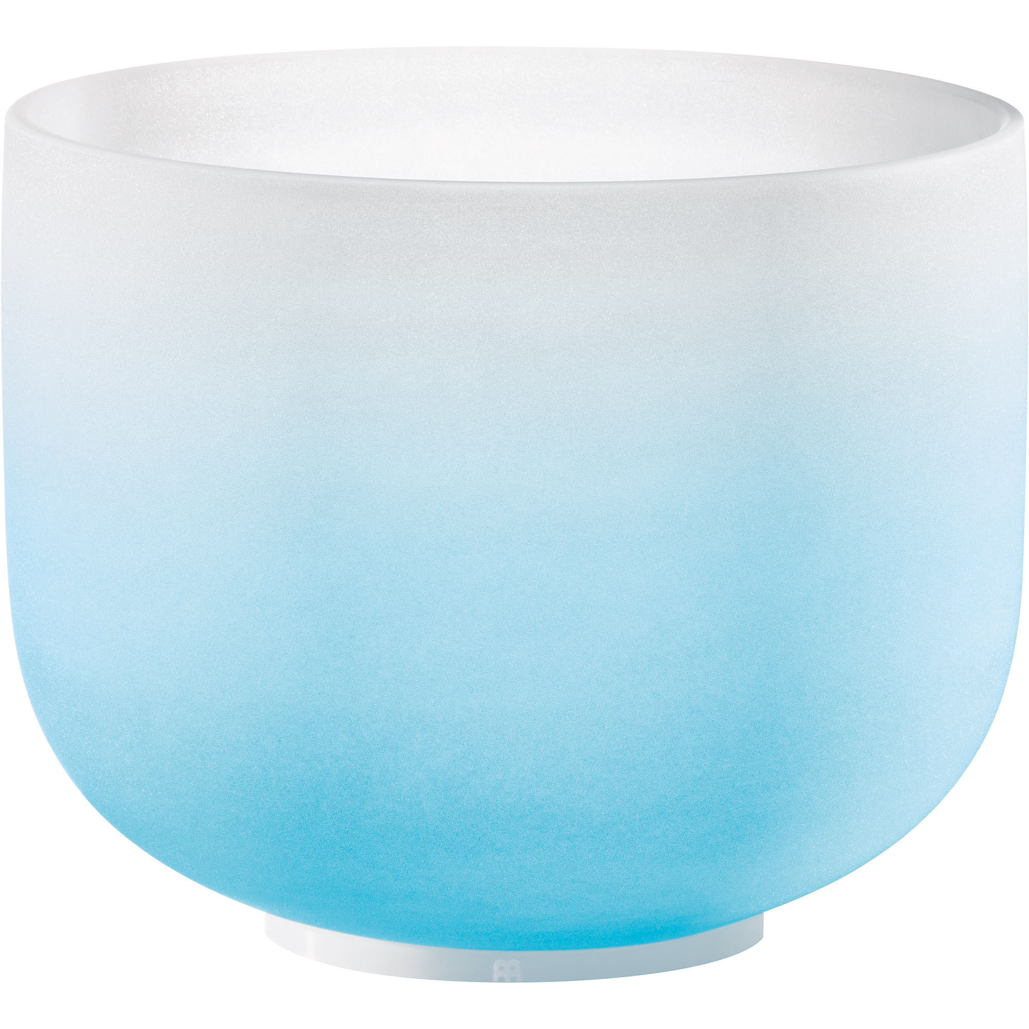 Meinl Sonic Energy 10" color-frosted Crystal Singing Bowl G4, Light Blue, 440 Hz, Throat Chakra (CSBC10G)