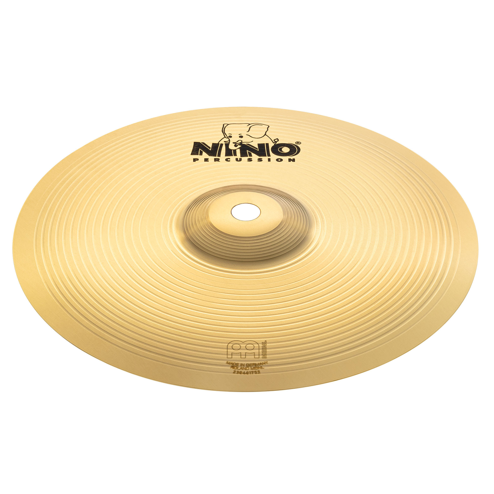 NINO Percussion Cymbal MS63 Messing - 8" (NINO-BR203)