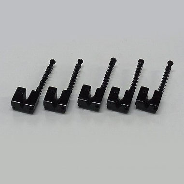Ibanez saddle set in black for B205 bridge (2BB1MDC001)