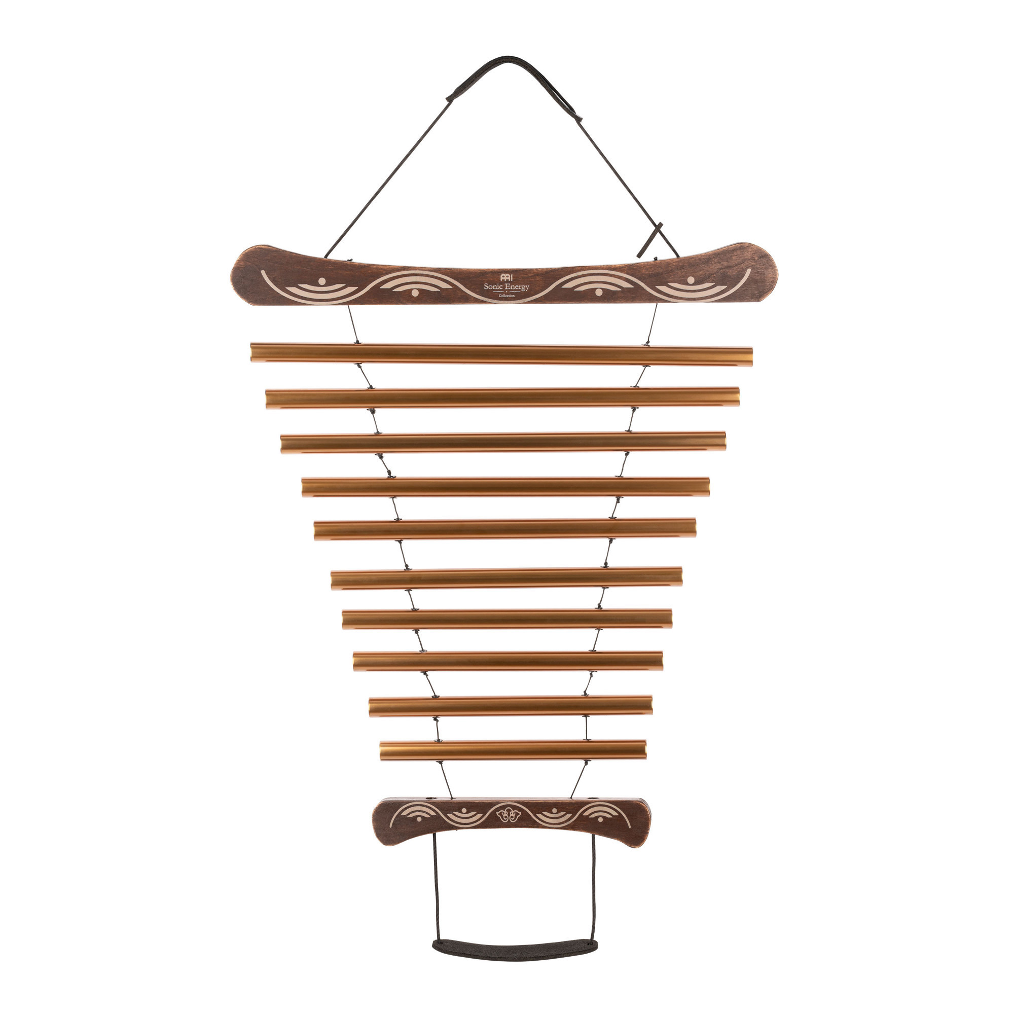 Meinl Sonic Energy Meditation Flow Chime 35"/88 cm -  440 Hz/10 Notes/D Major - Bronze (MFC10DMAB)