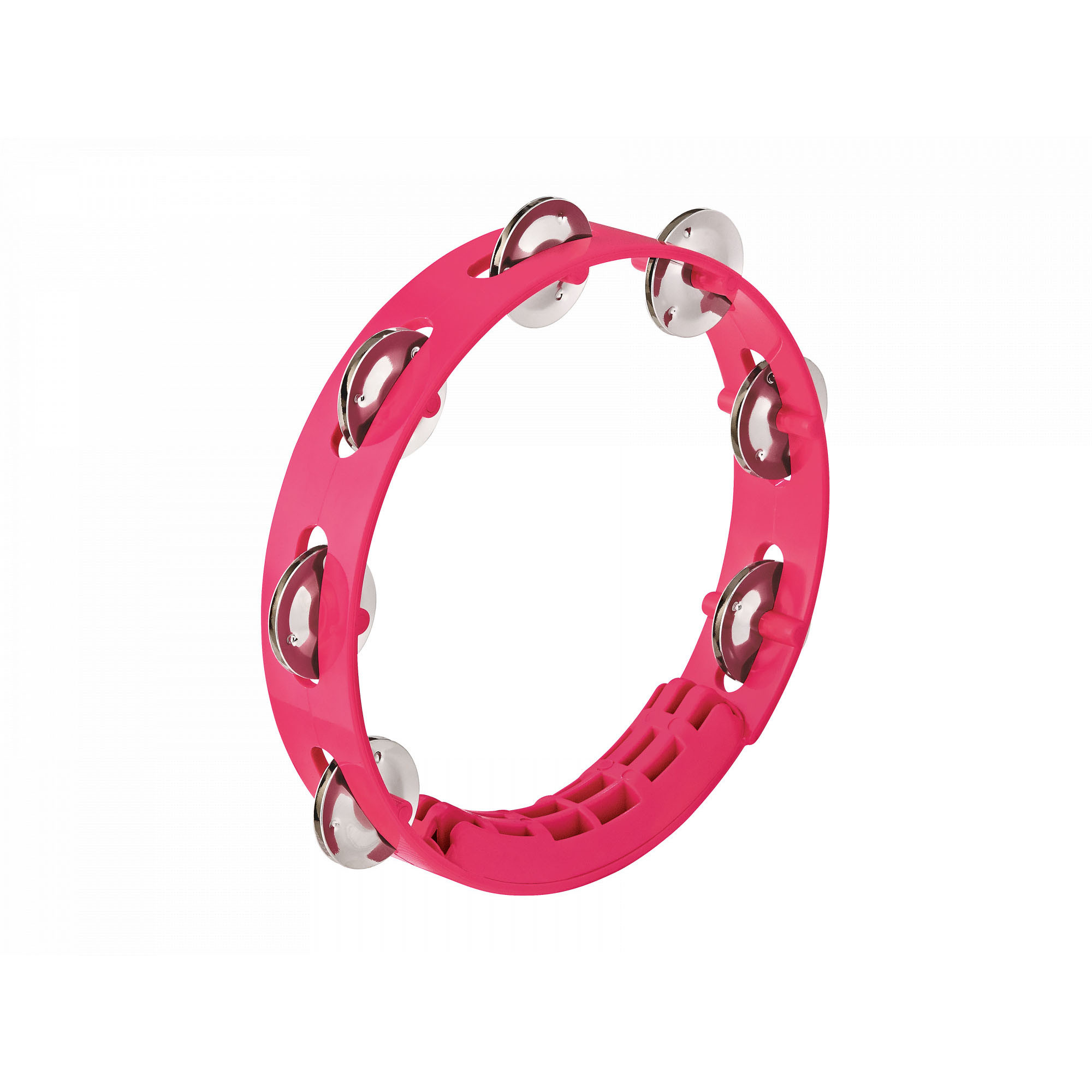 NINO Percussion Compact Molded ABS Tambourine - 8" (NINO49SP)