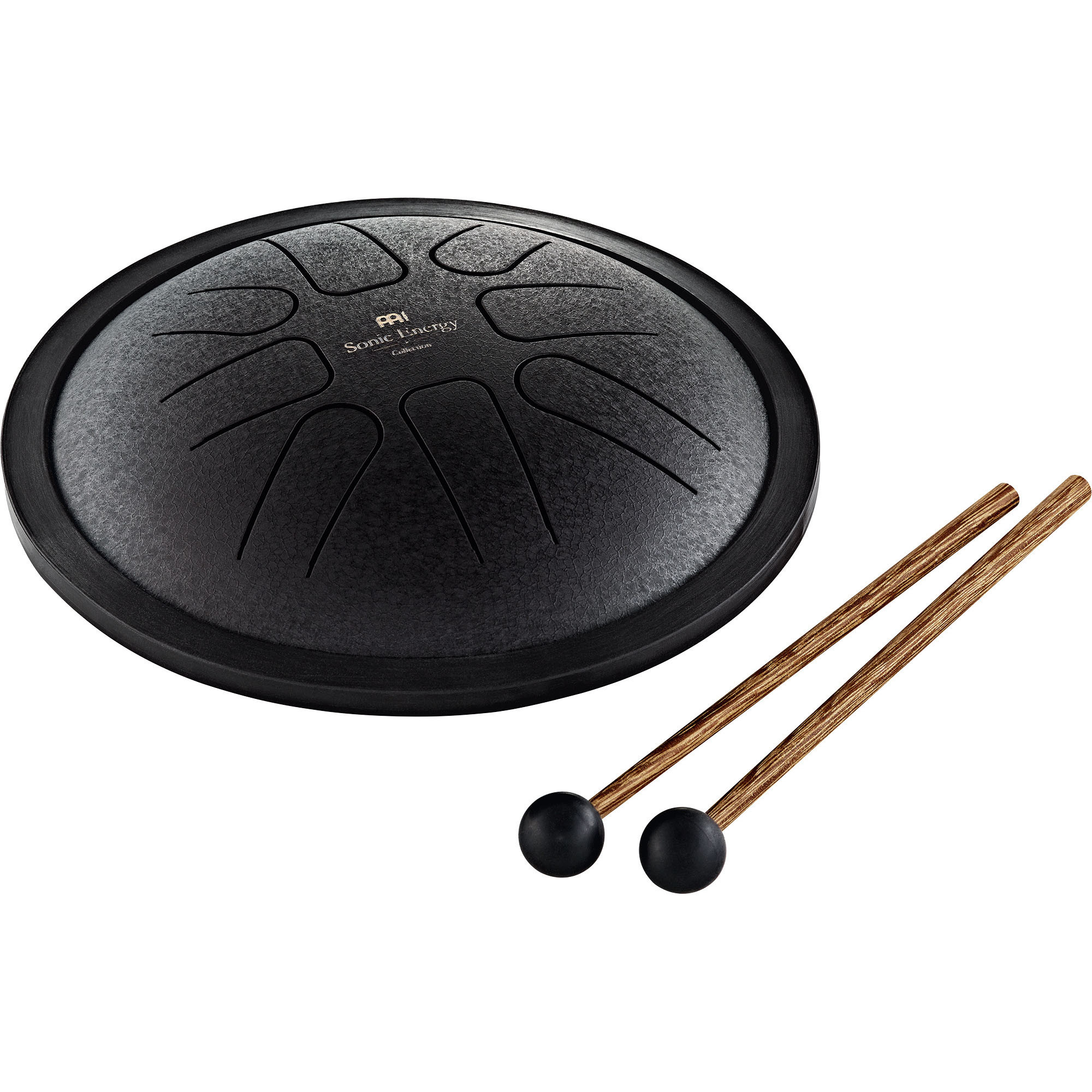 Meinl Sonic Energy 7" Small Steel Tongue Drum, F Moll, 8 Töne, 440 Hz, Schwarz (SSTD1BK)