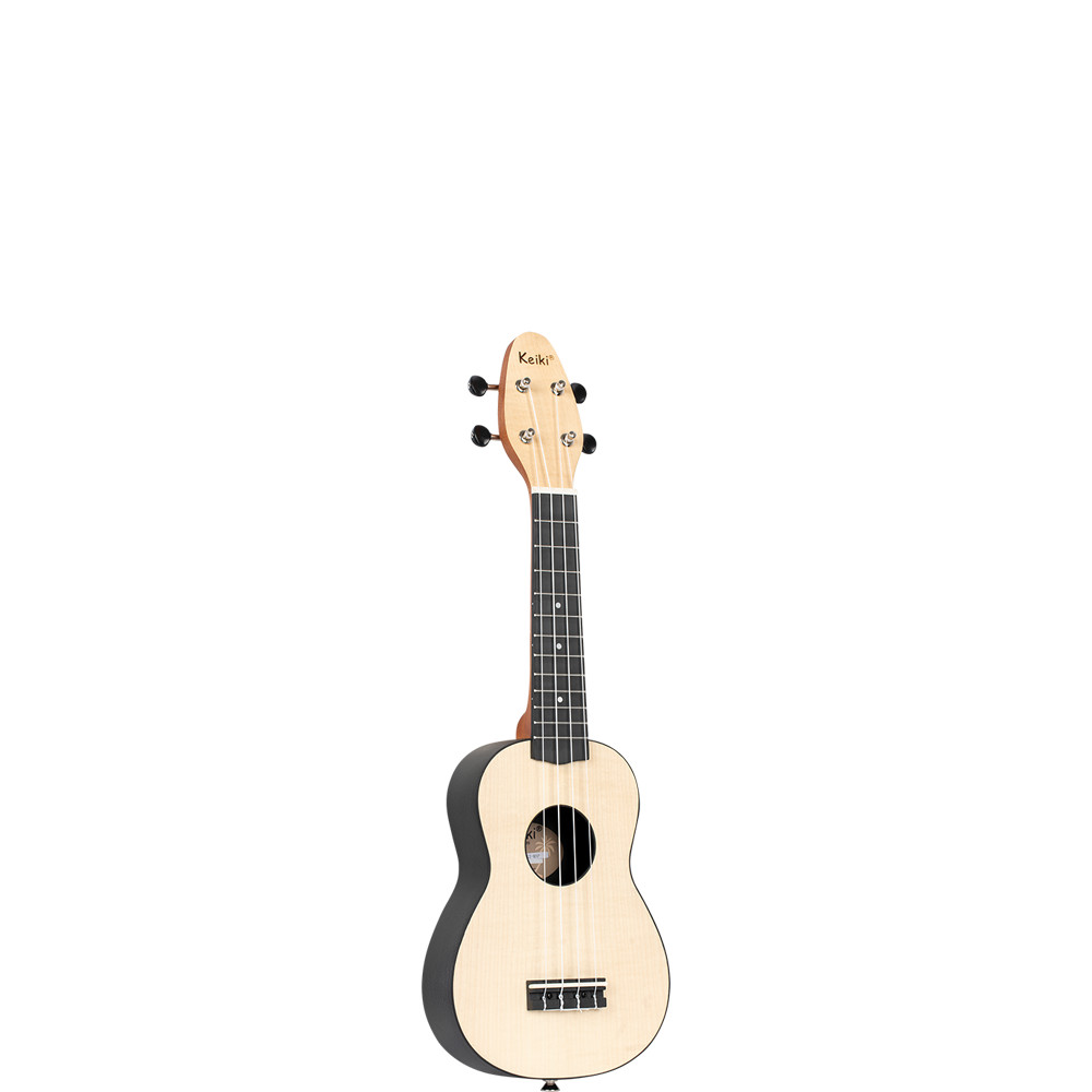 KEIKI K2 Serie Sopran Ukulele Set - Maple Natural / ABS (K2-MAP)
