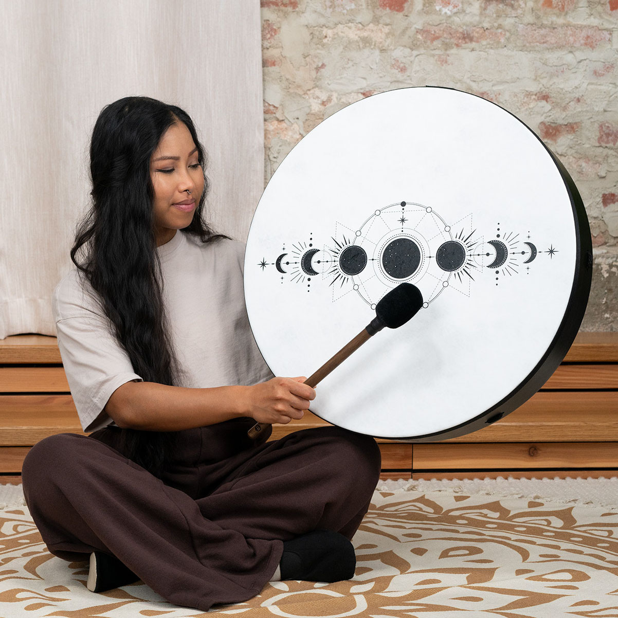 Meinl Sonic Energy Moon Phases Ritual Drum 22" - True Feel Synthetic Head  (RD22DWB-SH)