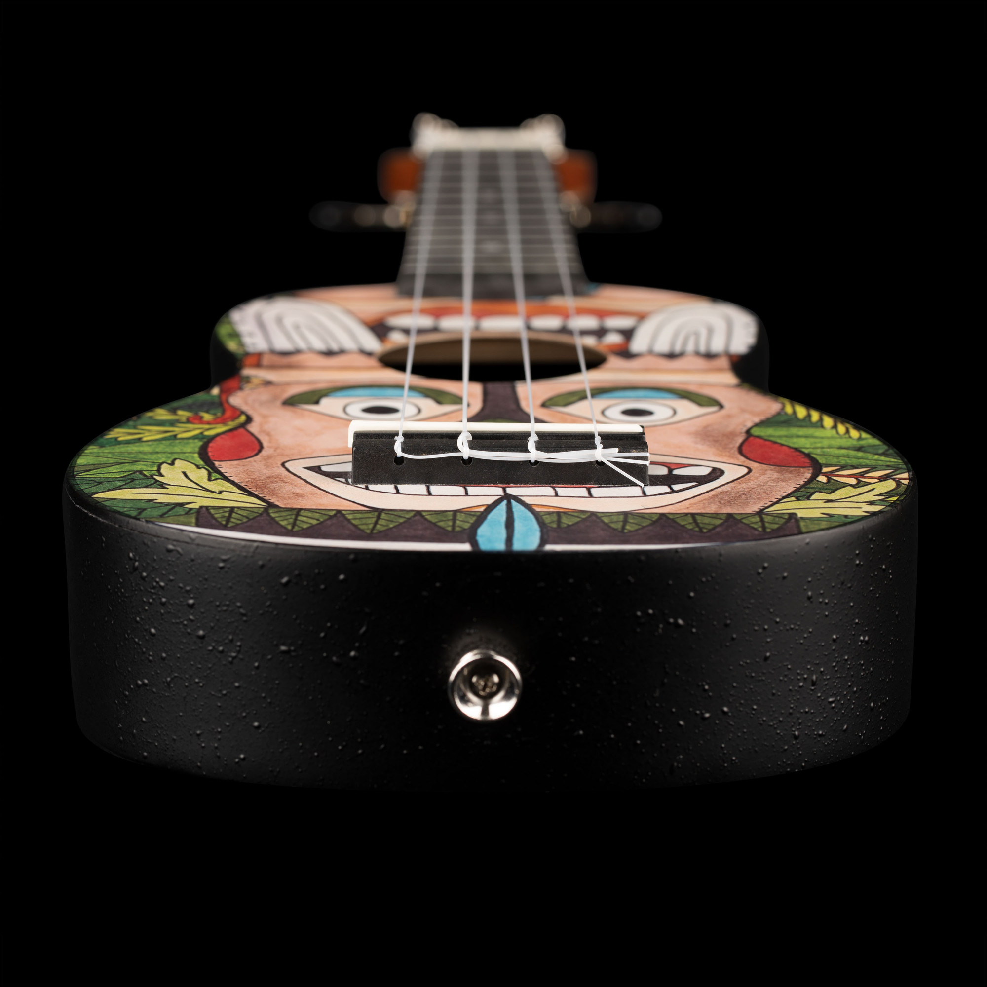 KEIKI K2 Serie Sopran Ukulele Set - Agathis / ABS Totem (K2-TM)