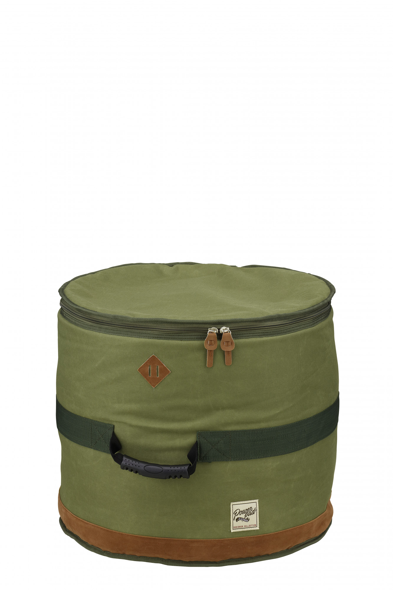 TAMA POWERPAD® Designer Collection Tom Tom Bag 14" x 14" - Moss Green (TSBF14MG)