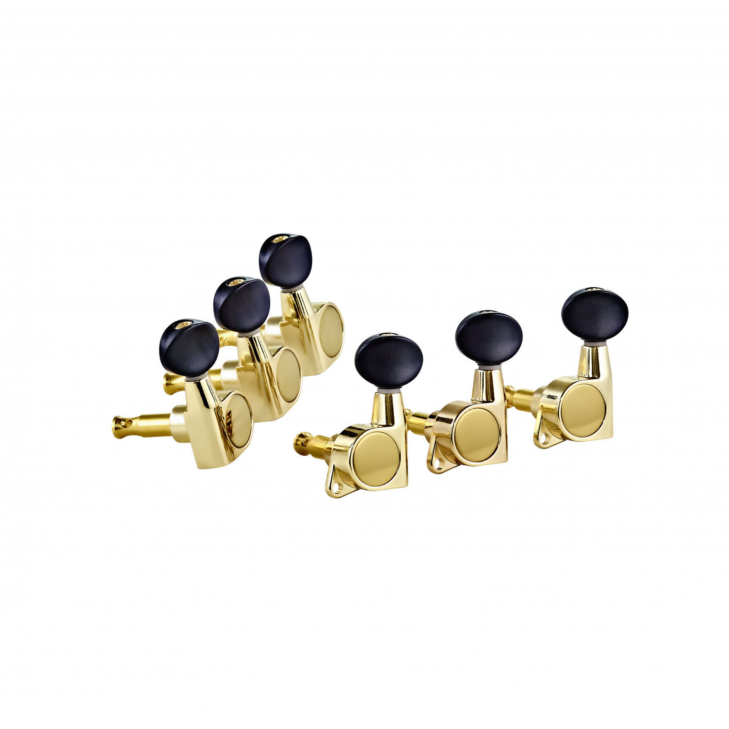 ORTEGA 3+3 Guitar Tuning Machines - Gold (OTMEG33-GO)