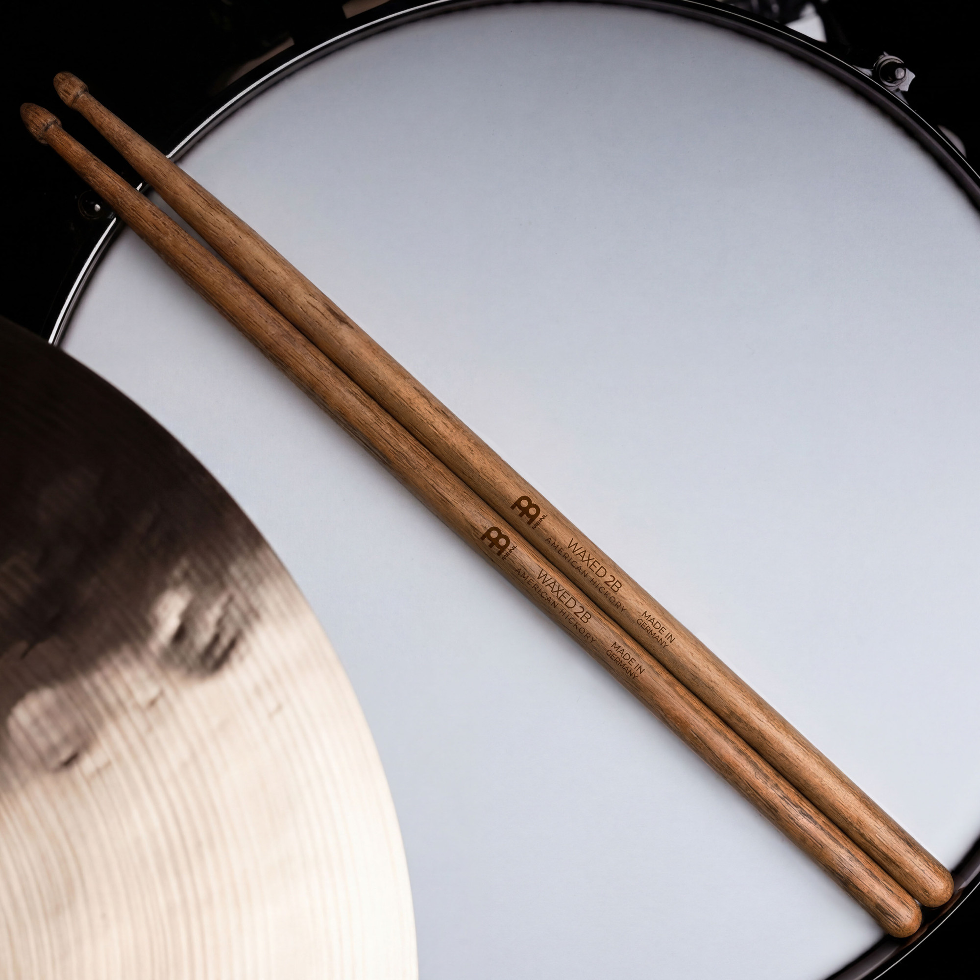 MEINL Stick & Brush - Waxed 2B Drumstick (SB703)