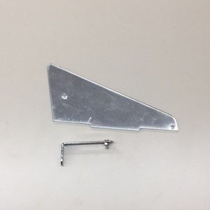 IBANEZ Pickguard Acrylic Mirror for PS120L with Bracket (4PGG004L-MR)