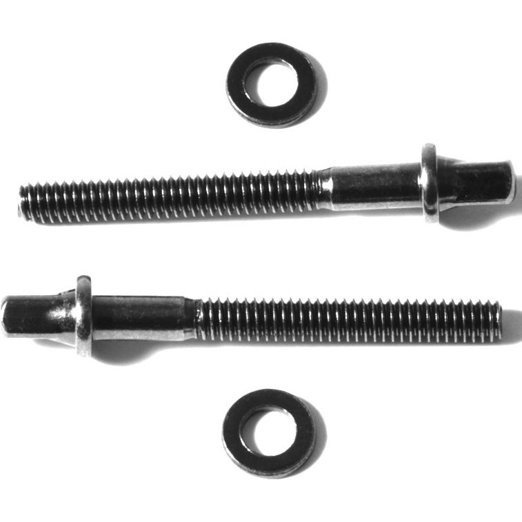 TAMA Spannschraube W7/32xL48mm mit Metallunterlegscheibe (2Stück/Satz) - Black Nickel (MS648SHPBN)