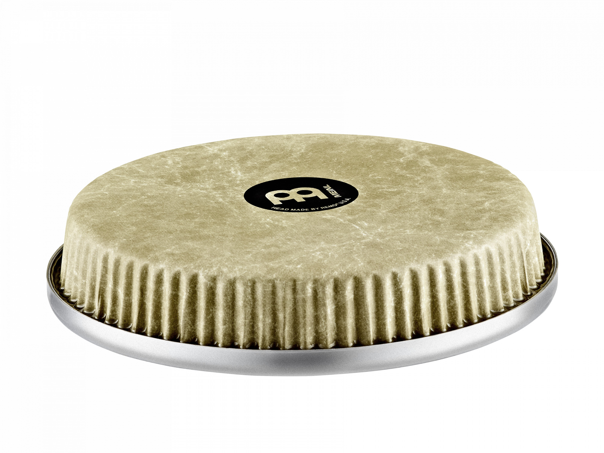 MEINL Percussion REMO Bongo Head - 8 1/2" Fiberskyn Natural (RHEAD-812NT)
