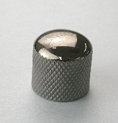 Potiknopf, Control Knob metal snap-on (Cosmo Black);
