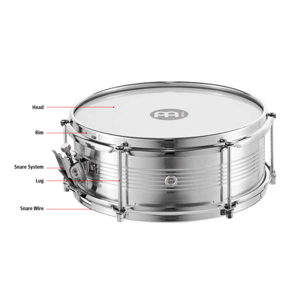 MEINL Percussion snare system - chrome for aluminum caixa CA12 (SPARE-15)