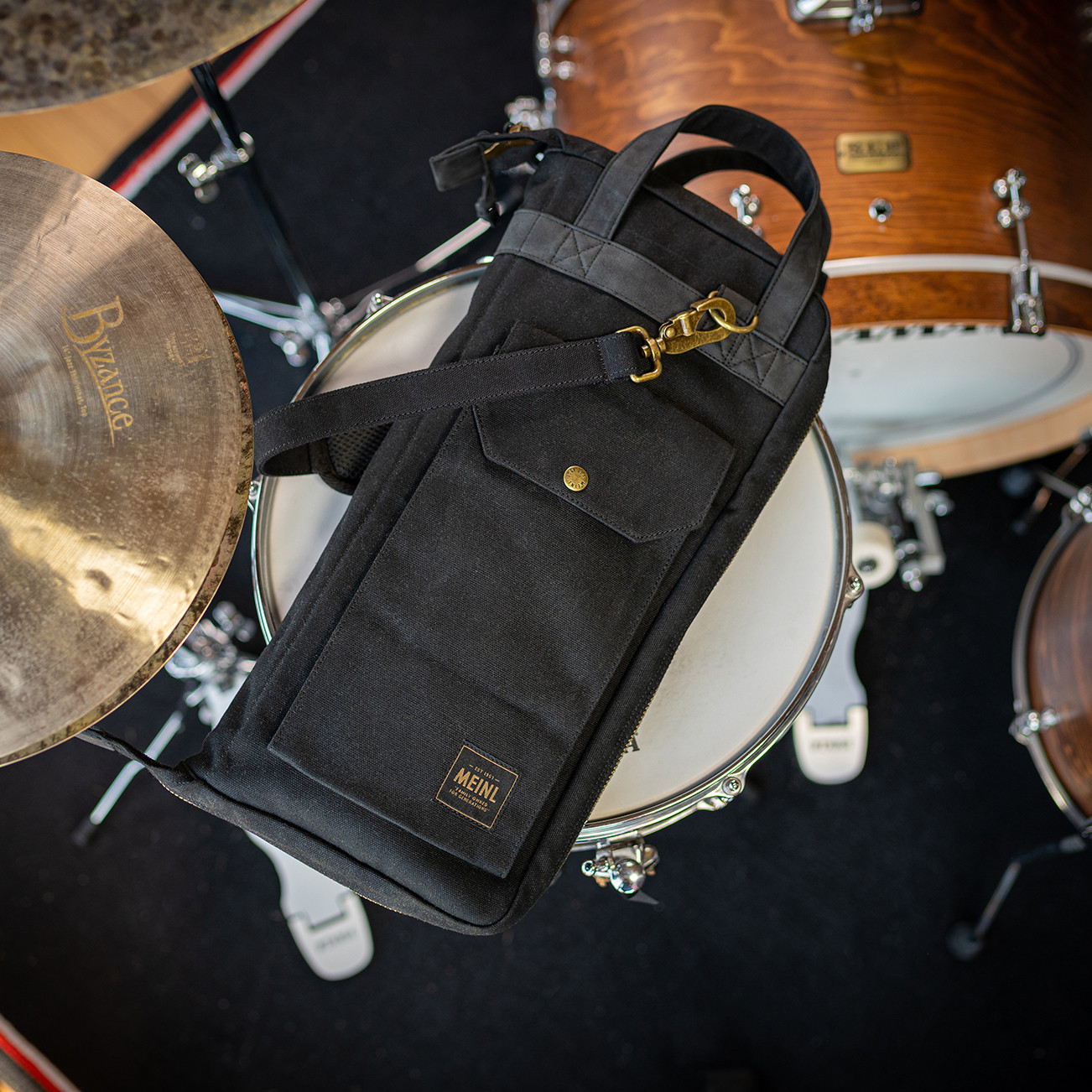 MEINL Cymbals Canvas Collection Stick Bag - Classic Black (MWSBK)